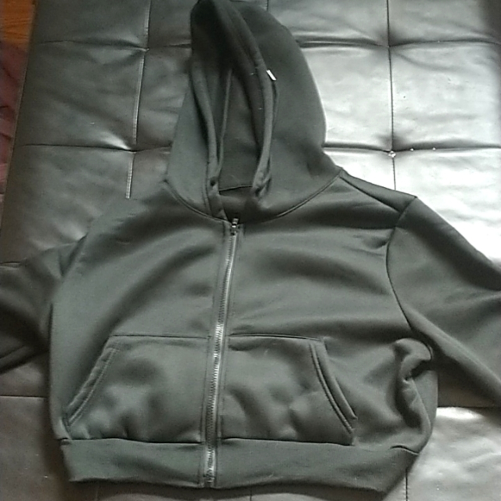 Black zip up